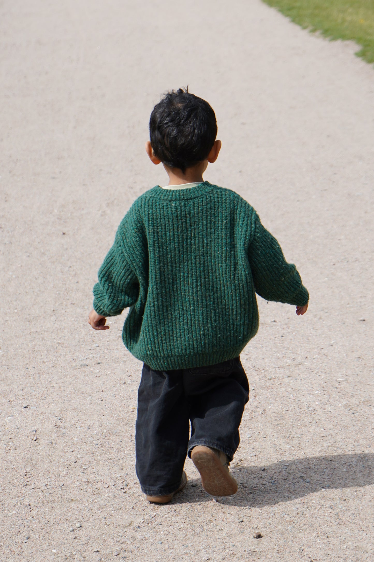 Wool Blend Knit Sweater "Arlo" | moss seeds