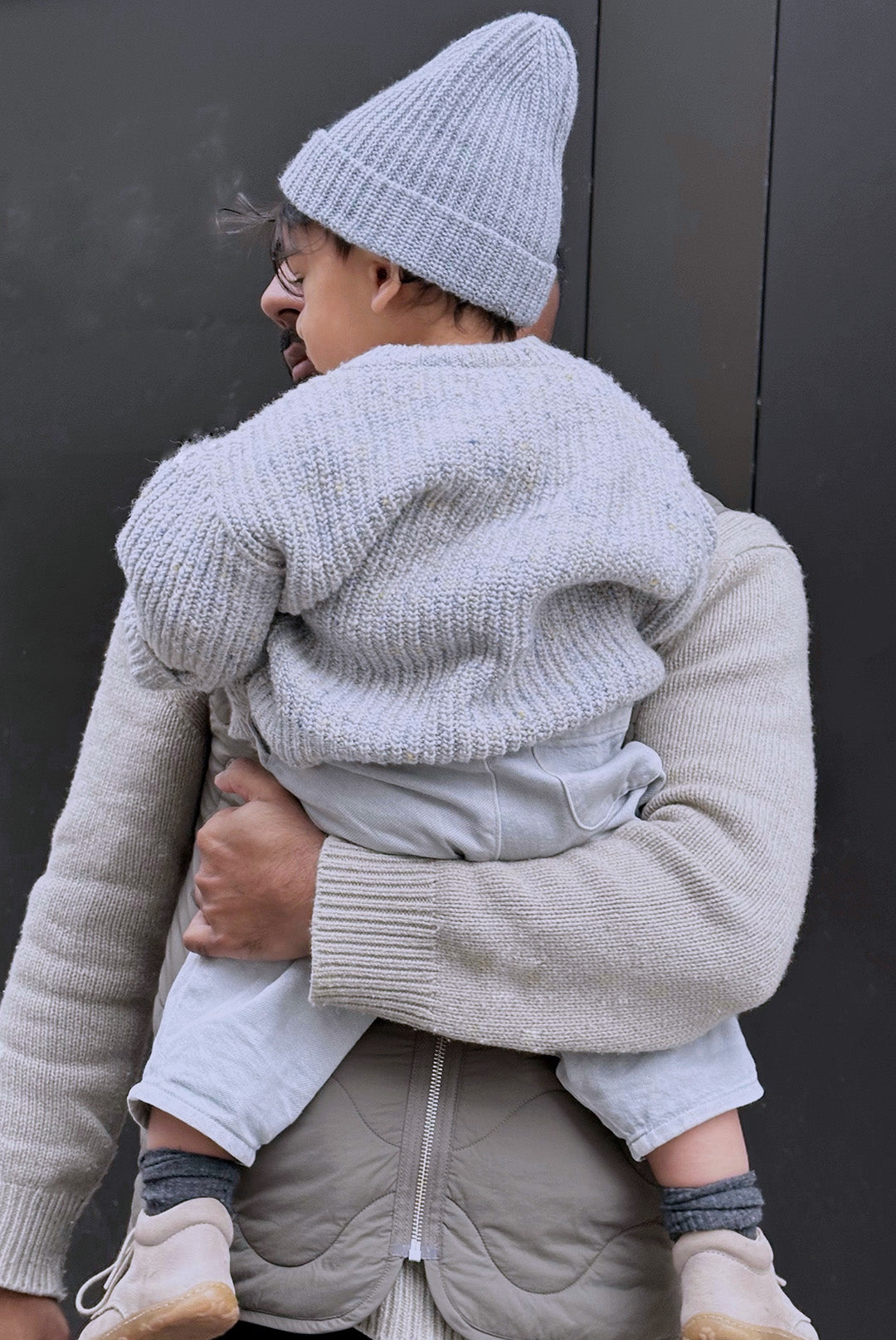 Wool Blend Knit Sweater "Arlo" | blue sprinkles