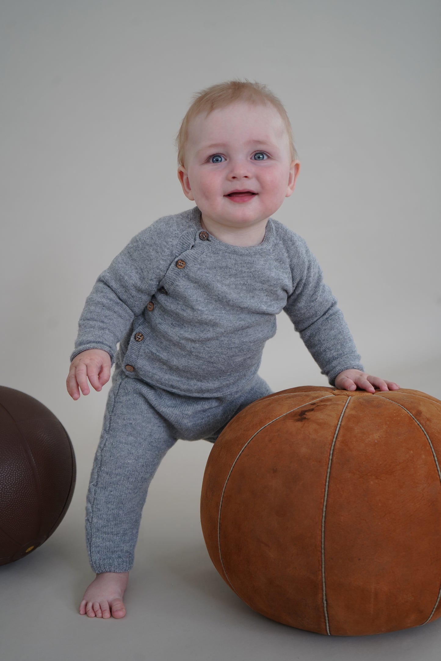 Merino Baby Strick Hose "Leone" | koala