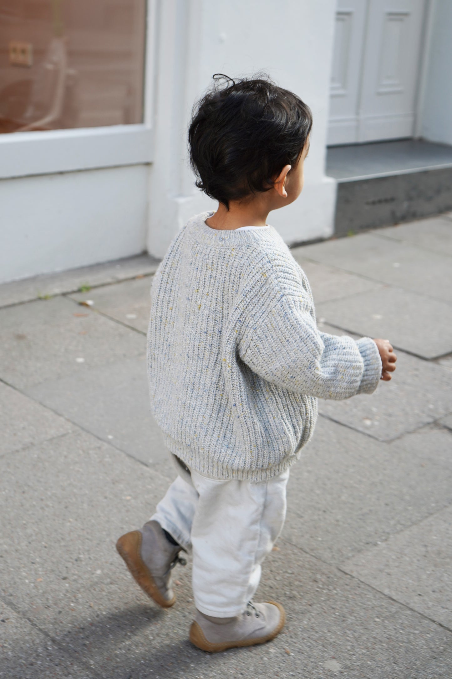 Woll-Mix Pullover "Arlo" | blue sprinkles