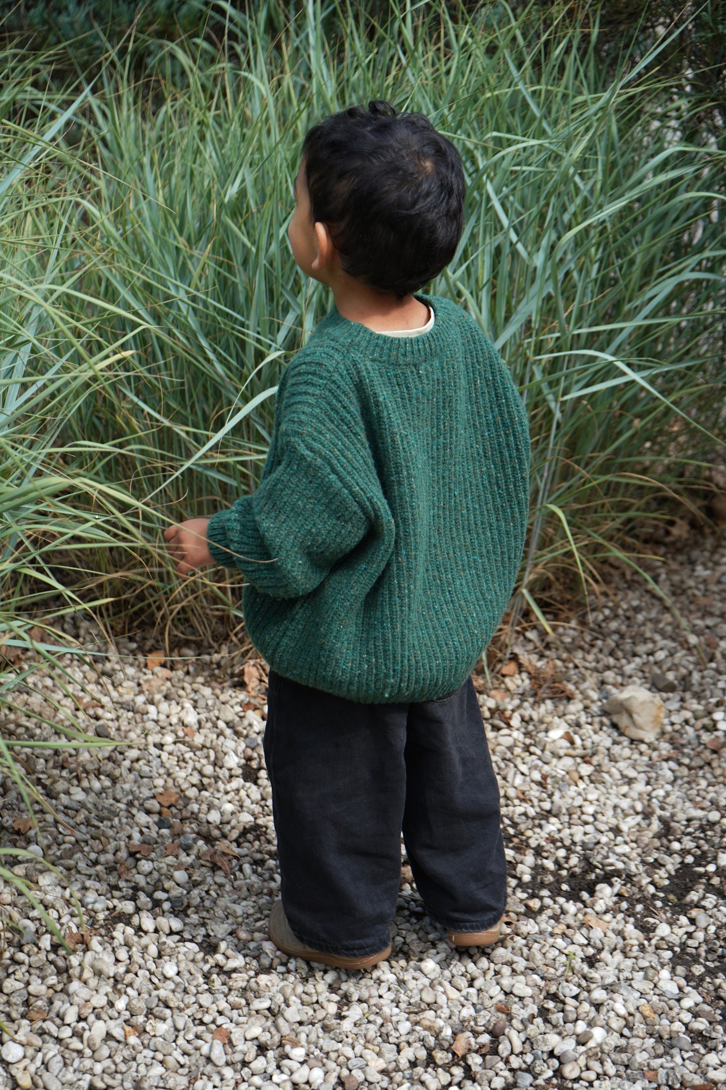 Wool Blend Knit Sweater "Arlo" | moss seeds