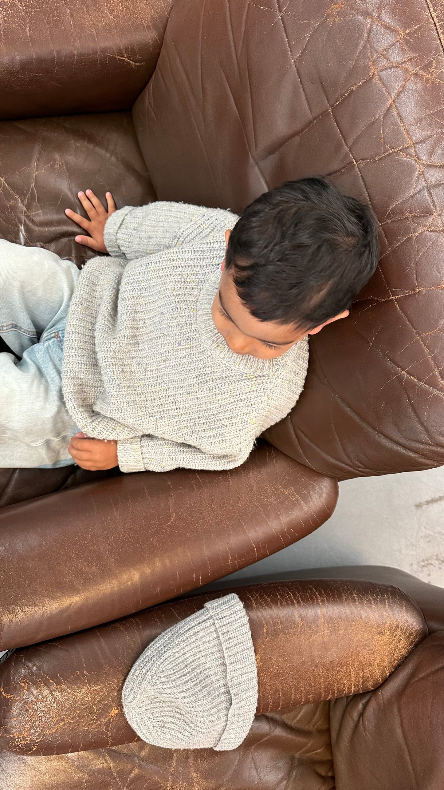 Woll-Mix Pullover "Arlo" | blue sprinkles