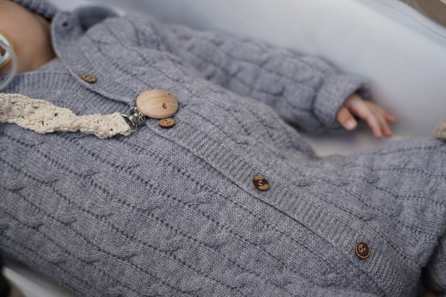 Merino Baby Overall "Beau" | koala