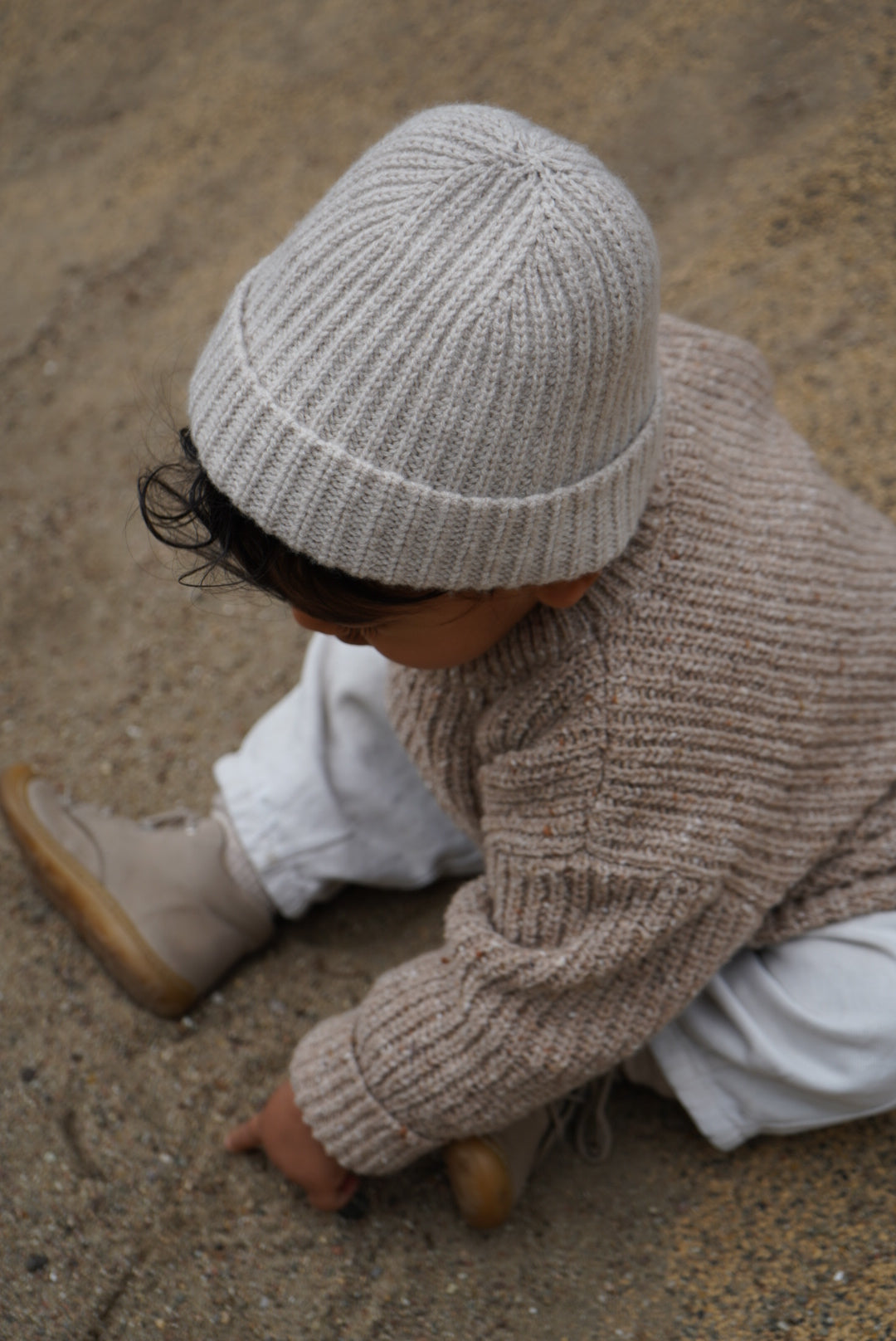 Merino Beanie "Beans" | oatmeal